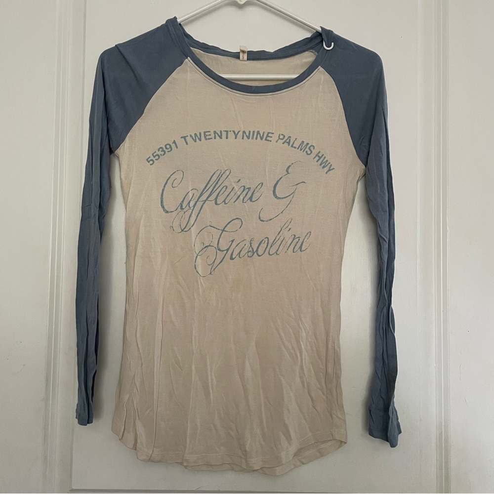 Spell & the Gypsy long sleeve Caffeine & Gasoline tee